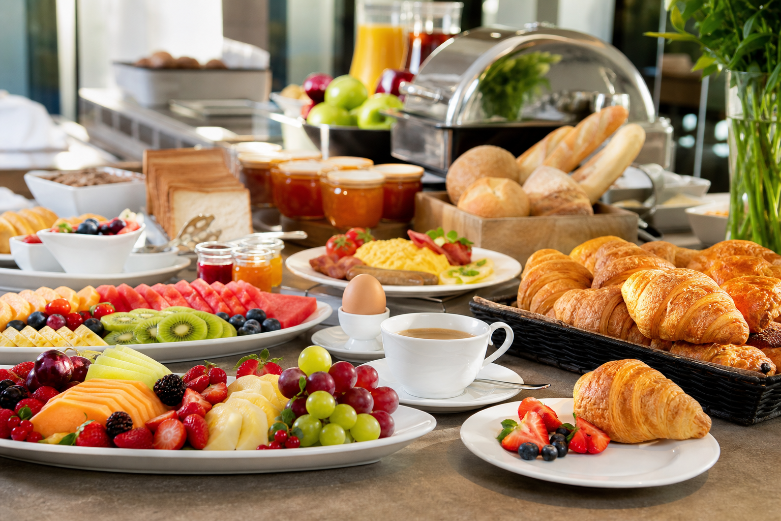 Café da manhã buffet